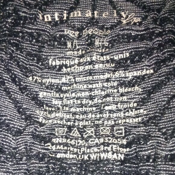 Free People (Intimately) • Love Letter Floral Knit Cami • M/L • Black • NEW 🏷️ - Picture 3 of 7